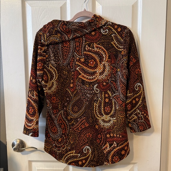 Ruby Rd. Multicolor Paisley Blouse - Picture 2 of 3